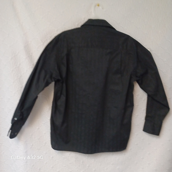 Perry Ellis Black Lightweight Shirt Size M - Picture 8 of 13